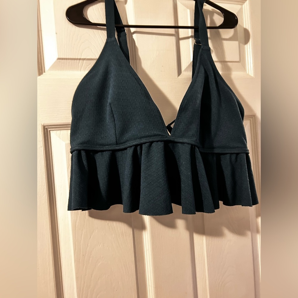 Plus size swim top.